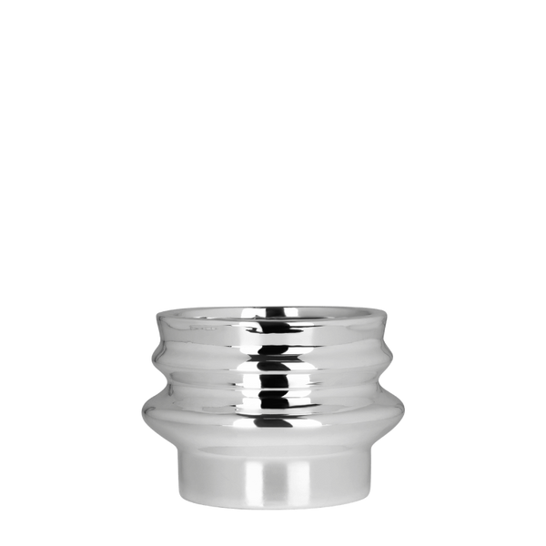 Doppel-Übertopf Chrome – Ø 6 cm