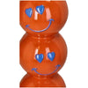 Kerzenhalter Smiley aus Polyresin