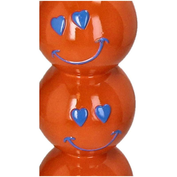 Kerzenhalter Smiley aus Polyresin