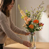 Kunstblumenstrauß ‚Amber Peach Deluxe' – Real Touch – Ansicht 8