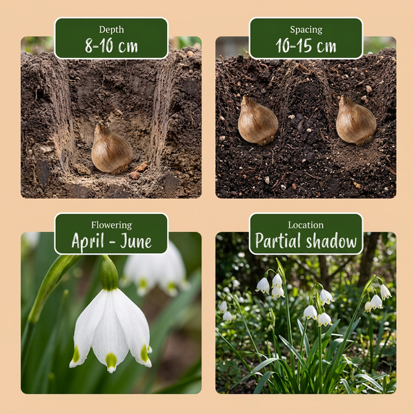 Sommer-Knotenblume – Leucojum aestivum – Ansicht 4