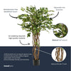 Kunstbaum Ficus Liana – Ansicht 6