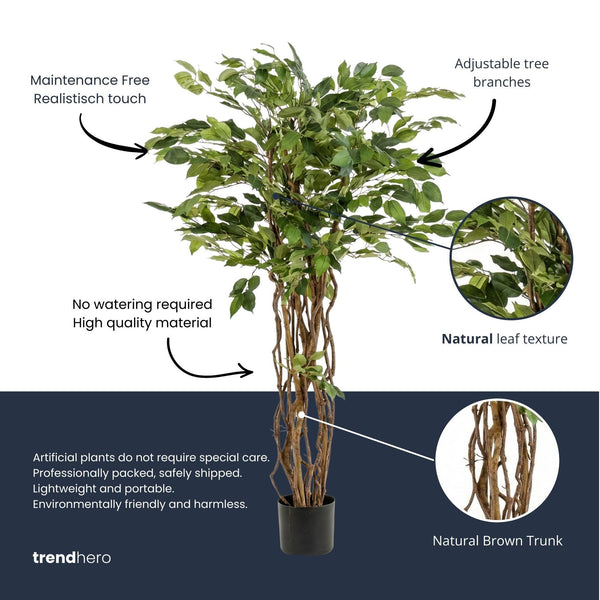 Kunstbaum Ficus Liana – Ansicht 6