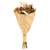 Trockenblumen Feldblumenstrauß Multi - Ø25cm - ↕60cm - Ø25 - ↨60cm
