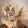 Trockenblumen Feldblumenstrauß Natürlich - Ø25cm - ↕60cm - Ø15 - ↨35cm