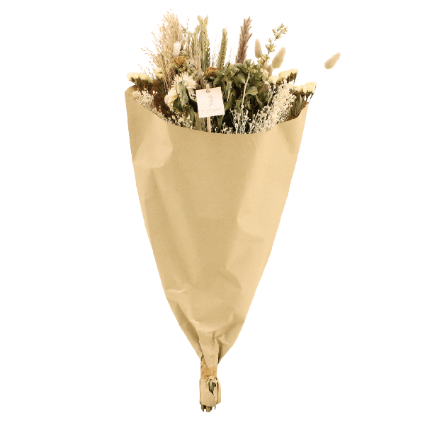 Trockenblumen-Feldblumenstrauß Rosa