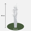 Trachelospermum 'Star of Ibiza' - Toskanischer Jasmin Rosa - Ø15cm - ↕65cm